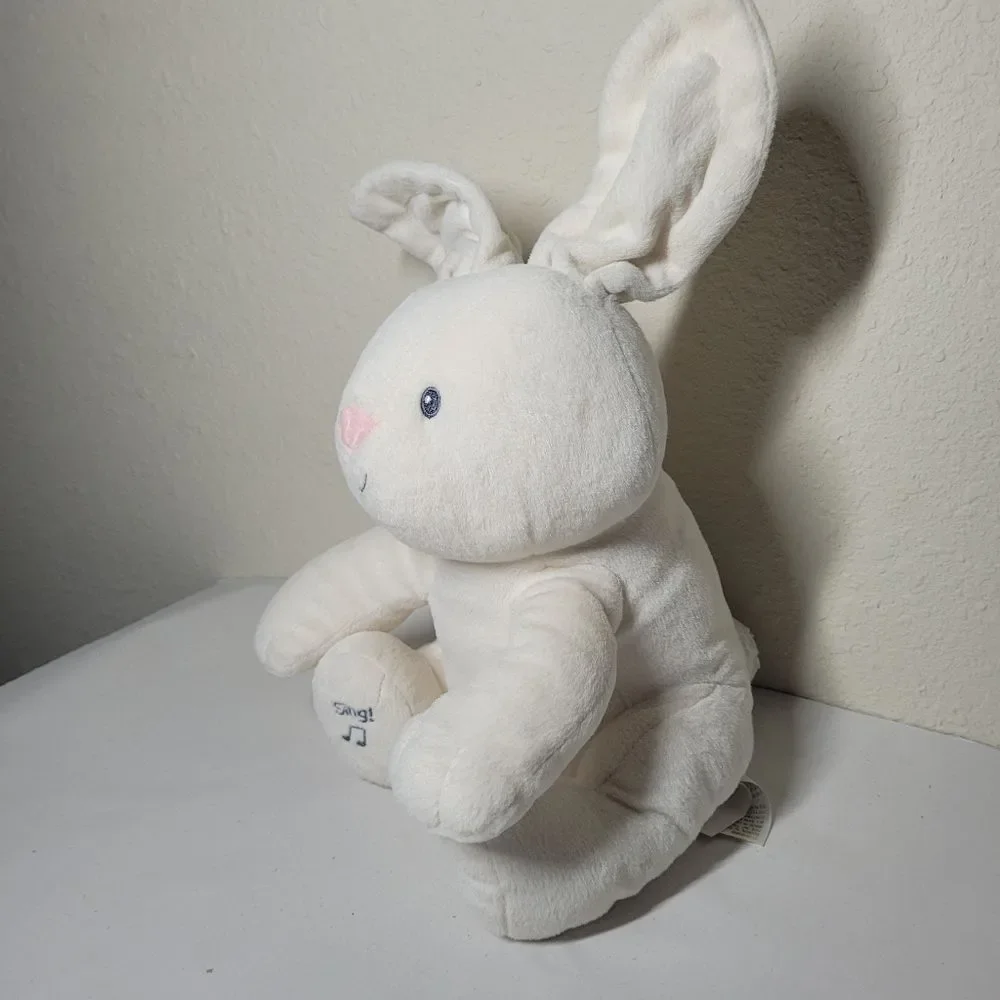 Baby Gund Flora the Bunny‎ Rabbit Musical Singing Animated Plush Toy 12